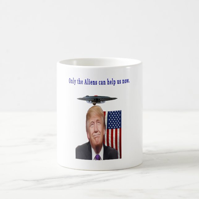 Donald trump humour coffee mug (Center)