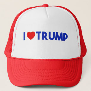 Donald Trump - I Love Trump Trucker Hat