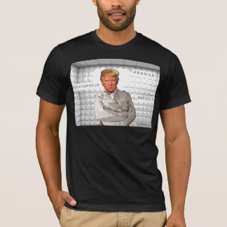Donald Trump in a straitjacket painting anti-trump T-Shirt