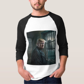 Donald Trump in Alcatraz Prison T-Shirt