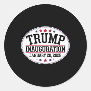 Donald Trump Inauguration Day 2025 1  Classic Round Sticker