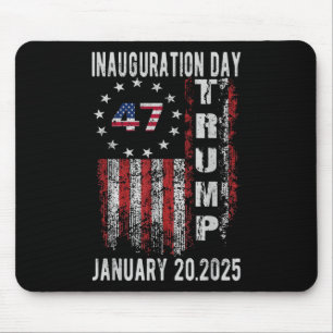 Donald Trump Inauguration Day 2025 47 Th Trump 202 Mouse Pad