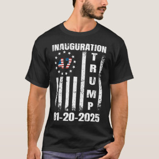 Donald Trump Inauguration Day 2025 47th President T-Shirt