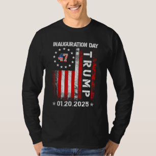 Donald Trump Inauguration Day 2025 47th President T-Shirt