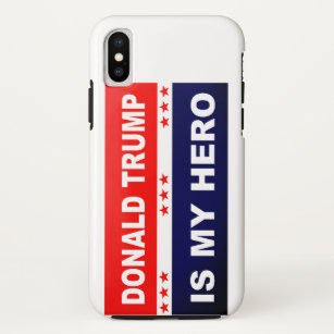Donald Trump is my Hero Red, White, and Blue Case-Mate iPhone Case