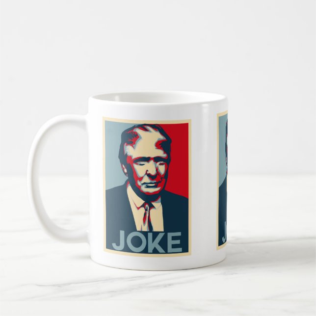 Donald Trump JOKE mug (Left)