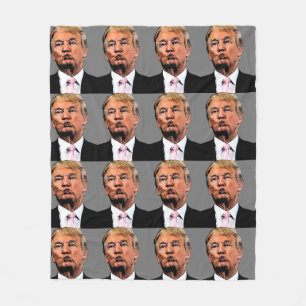 DONALD TRUMP KISS MEDIUM SIZE BLANKET