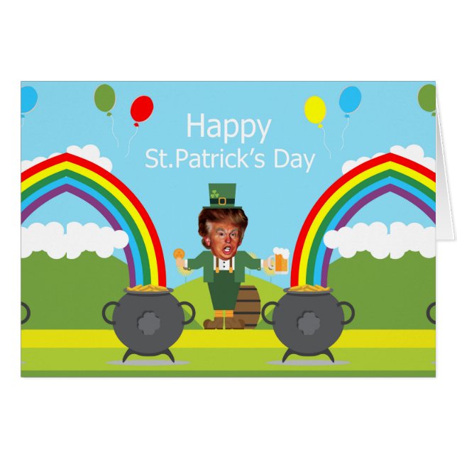 donald trump leprechaun (Front Horizontal)