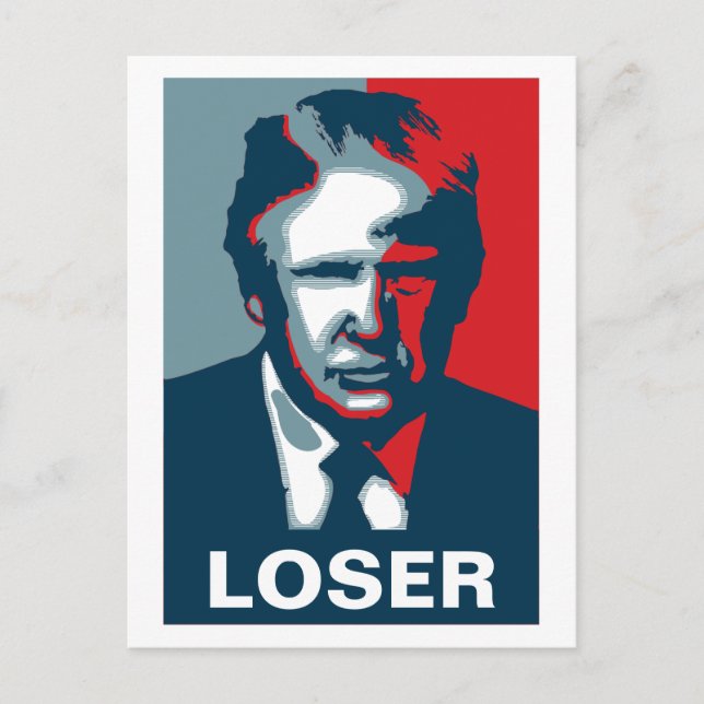 Donald Trump Loser Postcard (Front)