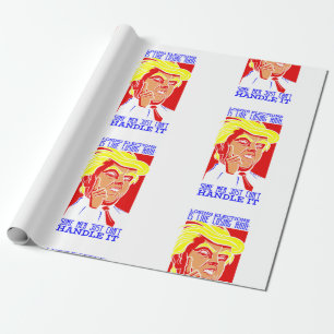 donald trump lost the election wrapping paper
