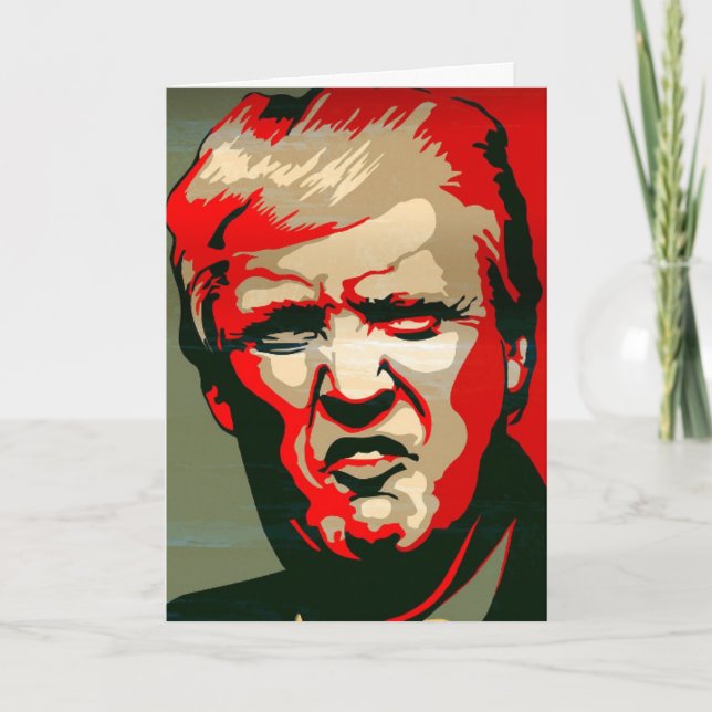 DONALD TRUMP MAD LOVE BIRTHDAY CARDS (Front)
