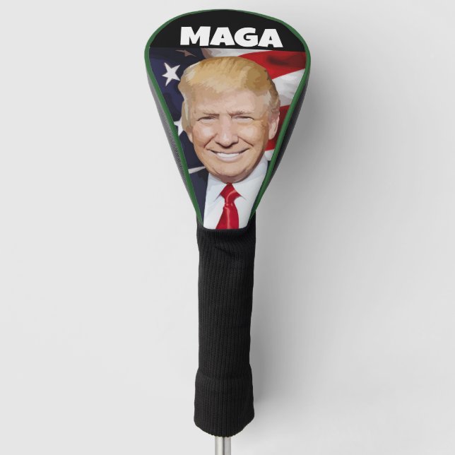 DONALD TRUMP MAGA GOLF HEAD COVER (Front)