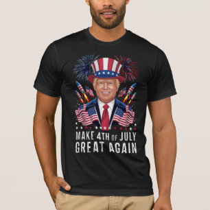 Donald Trump Make 4th Of July Great Again T-Shirt