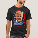Donald Trump make America great again Vectorised T-Shirt<br><div class="desc">Donald Trump assassination attempt make America great again American Flag not today Grazed and Unfazed 2024 Donald Trump make America great again Vectorised</div>