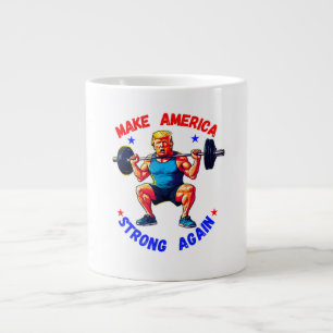 DONALD TRUMP- MAKE AMERICA STRONG AGAIN LARGE COFFEE MUG