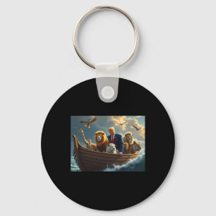 Donald Trump Make Cats Safe Again 2024 Debate 2 Key Ring