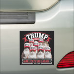 Donald Trump Make Cats Safe Again 2024 Debate  Car Magnet<br><div class="desc">Donald Trump Make Cats Safe Again 2024 Debate Funny</div>
