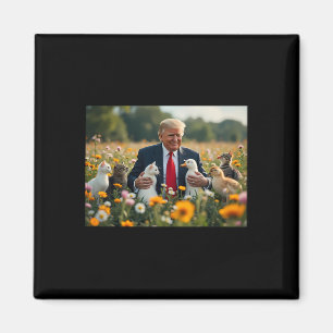 Donald Trump Make Cats Safe Again 2024 Debate Funn Magnet