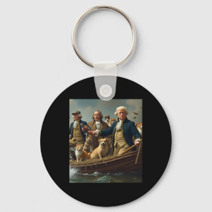 Donald Trump Make Cats Safe Again 2024 Debate Key Ring