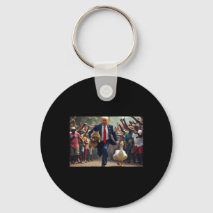 Donald Trump Make Cats Safe Again 2024 Dete Key Ring