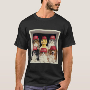 Donald Trump Make Pets Safe Again Red Hat 2024 Det T-Shirt