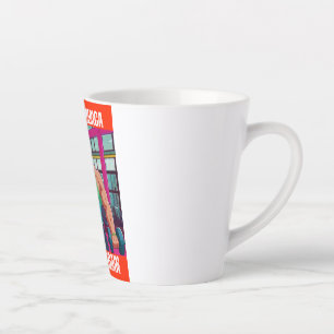 DONALD TRUMP - MAKING AMERICA STRONG AGAIN LATTE MUG