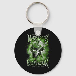 Donald Trump Making Rock Music Great Again Vintage Key Ring