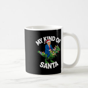 Donald Trump Merry Christmas Dinosaur Xmas T-rex  Coffee Mug