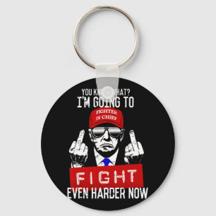 Donald Trump Middle Finger Flipping Off Pro Republ Key Ring
