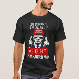 Donald Trump Middle Finger Flipping Off Pro Republ T-Shirt