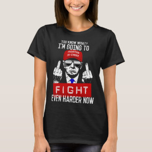 Donald Trump Middle Finger Flipping Off Pro Republ T-Shirt
