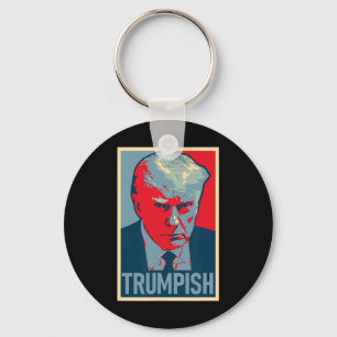 Donald Trump Mug Shot  Key Ring
