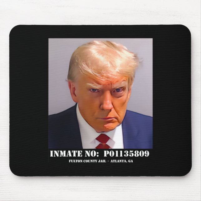 Donald Trump Mug Shot  Mouse Pad (Front)