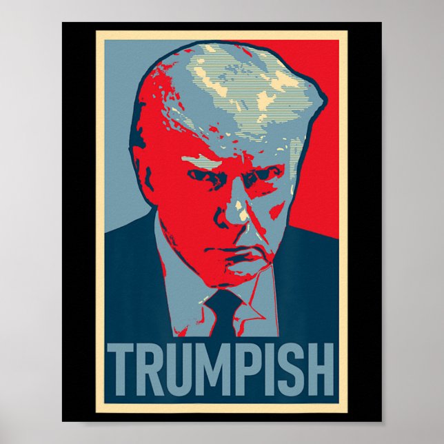 Donald Trump Mug Shot  Poster (Front)
