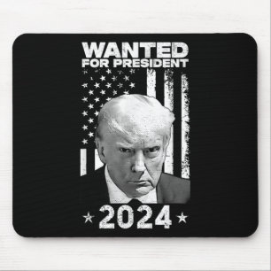 Donald Trump Mug Shot Wanted For U.s. President 20 Mouse Pad