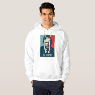 donald trump nope mens hooded sweatshirt hoodie