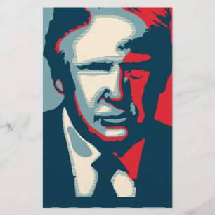 donald trump nope stationery