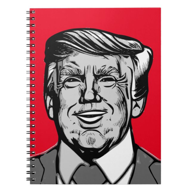 DONALD TRUMP NOTEBOOK (Front)