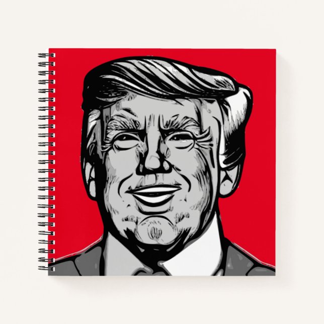 DONALD TRUMP  NOTEBOOK (Front)
