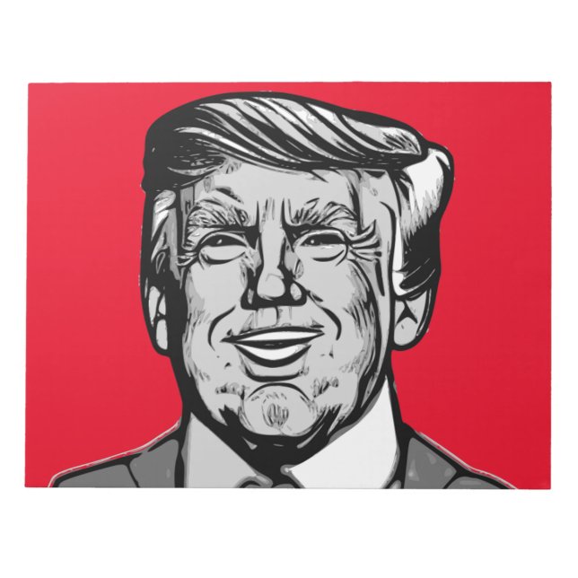 DONALD TRUMP  NOTEPAD (Front)