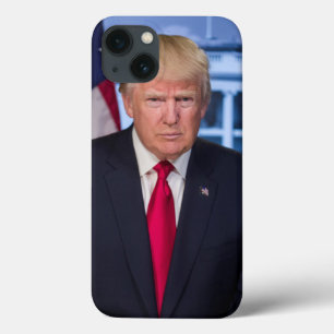 Donald Trump Official Presidential Portrait iPhone 13 Case
