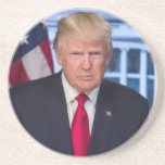 Donald Trump Official Presidential Portrait Coaster<br><div class="desc">Official Portrait of President Donald J. Trump,  45th President of the United States.</div>