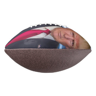 Donald Trump Official Presidential Portrait Football