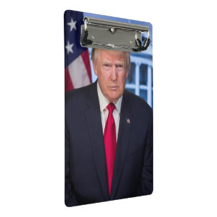 Donald Trump Official Presidential Portrait Mini Clipboard