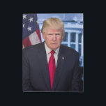 Donald Trump Official Presidential Portrait Notepad<br><div class="desc">Official Portrait of President Donald J. Trump,  45th President of the United States.</div>