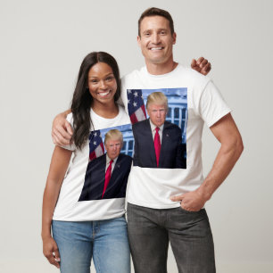 Donald Trump Official Presidential Portrait T-Shirt