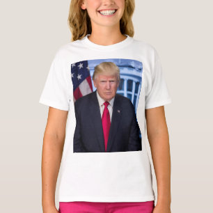 Donald Trump Official Presidential Portrait T-Shirt