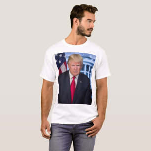 Donald Trump Official Presidential Portrait T-Shirt
