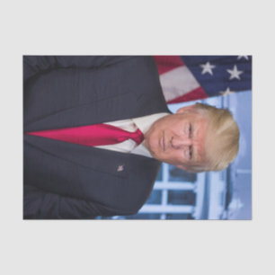 Donald Trump Official Presidential Portrait Tissue Paper