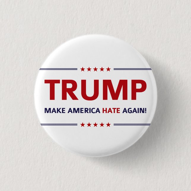Donald Trump Parody 3 Cm Round Badge (Front)